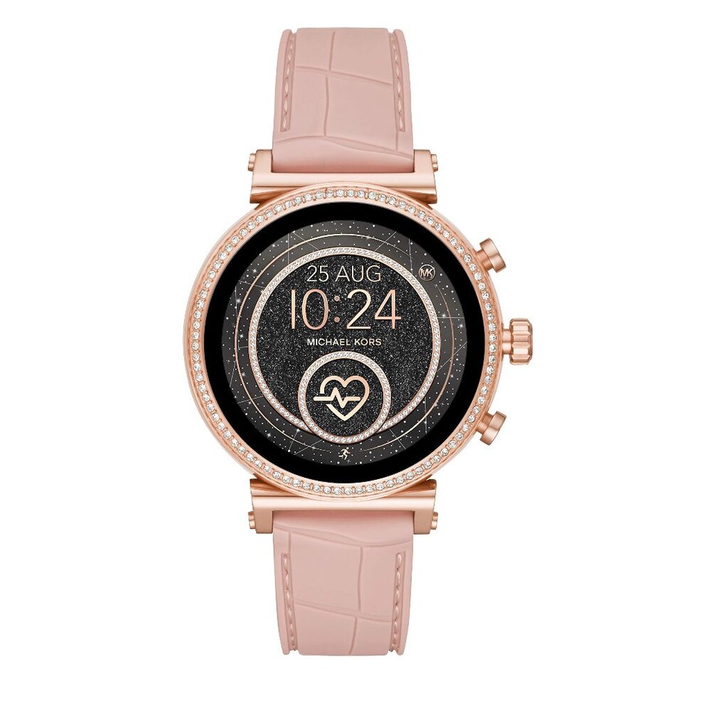 Michael Kors Access Women’s Sofie Heart Rate Smartwatch – Pink (Model MKT5068)